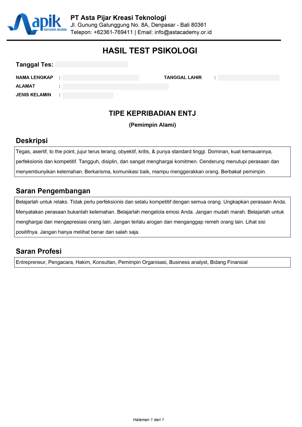 Asta Pijar Kreasi Teknologi - Apik Dukungan Penuh